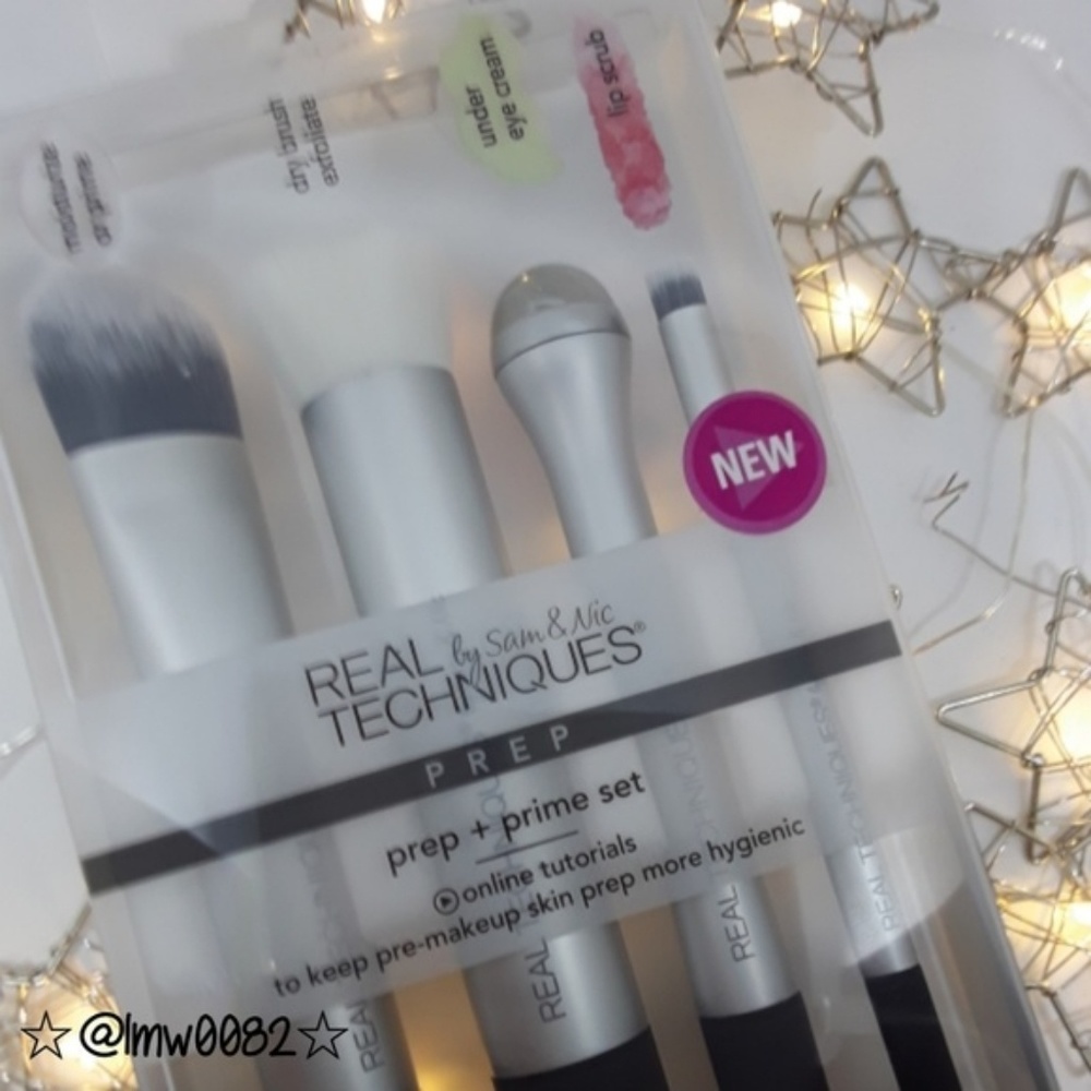 Real Techniques Prep & Prime Brush Set - Picture 1 of 2